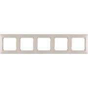 Рамка 5-м Valena горизонт. сл. кость Leg 774355