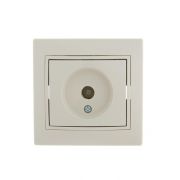 Розетка телевизионная оконечная TV СП Mira крем./крем. LEZARD 701-0303-130