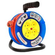 Удлинитель на катушке 4х30м без заземл. 6А IP20 У6-014 ПВС 2х0.75 термозащита UNIVersal 9632059