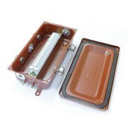 Коробка КЗНС-16 УХЛ1.5 IP65 латун. сальники ГОФРОМАТИК zeta30316