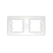 Рамка 2-м Бриллиант горизонт. бел. UNIVersal 7947465