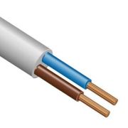 Провод ПВС 2х0.75 380В Ч (м) ЭЛЕКТРОКАБЕЛЬ НН 000007161