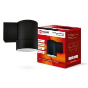 Светильник НБУ ЦИЛИНДР-1xGX53-BL 16Вт IP54 230В уличный настен. односторон. под лампу 1хGX53 алюм. черн. IN HOME 4690612023519