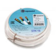 Провод ПВС 2х1.5 380В Б (бухта 5м) (шт) ПромЭл 13321480