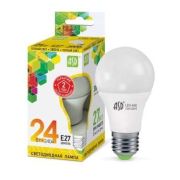 Лампа светодиодная LED-A65-standard 24Вт грушевидная 230В E27 3000К 2160лм ASD 4690612014265