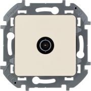 Розетка телевизионная проходная TV Inspiria 14дБ 5-862мГц механизм сл. кость IEK 673861