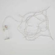 Гирлянда светодиодная «Жемчужинки» 1.5м 10LED тепл. бел. 0.1Вт IP20 провод ПВХ прозр. элементы питания 2хAA (не в компл.) Neon-Night 303-097