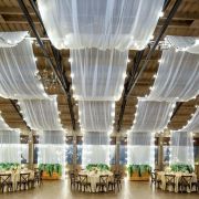 Гирлянда «Белт Лайт» 20м шаг 50см 40 подвесных патронов 50Вт IP44 провод каучук черн. Neon-Night 331-337