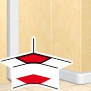 Угол для кабель-канала внутр. изменяемый 80-100град. для DLP 80х50 бел. ИЭК Leg 010602