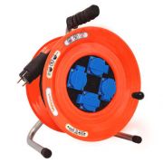 Удлинитель на катушке 4х30м с заземл. 16А IP44 ВЕМ-259 КГ 3х1.5 термозащита с защ. крышкой UNIVersal 9632972