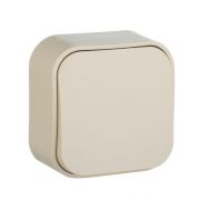 Выключатель 1-кл. ОП Quteo 10А IP20 10AX сл. кость IEK 782230