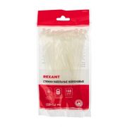 Хомут кабельный 3.6х150 нейл. бел. (уп.100шт) Rexant 07-0150-4