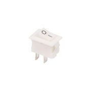 Выключатель клавишный 250В 3А (2с) ON-OFF бел. Micro (RWB-101) Rexant 36-2012