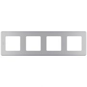 Рамка 4-м Inspiria алюм. IEK 673962