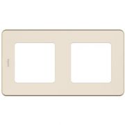 Рамка 2-м Inspiria сл. кость IEK 673941