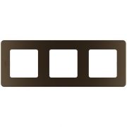 Рамка 3-м Inspiria бронз. IEK 673959