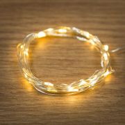 Гирлянда светодиодная «Роса» 2м 20LED тепл. бел. IP20 2хCR2032 (в комплекте) Neon-Night 303-006