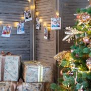 Прищепка деревянная «Елочки» 14.5х4.5х1.6см роз. (уп.6шт) Neon-Night 504-032