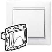 Розетка 1-м СП Valena 16А IP21 2P+E с заземл. с крышкой немецк. стандарт механизм бел. (DIY-упак.) IEK 694270