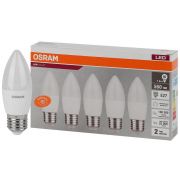 Лампа светодиодная LED Value LVCLB60 7SW/840 7Вт свеча матовая E27 230В 2х5 RU (уп.5шт) OSRAM 4058075578043