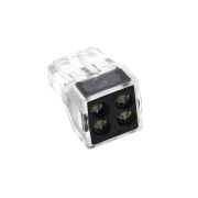 Клемма с пастой строительно-монтажная СМК 773-104 4-проводная 1.0-2.5кв.мм с пастой (уп.100шт) PROxima EKF plc-smk-104