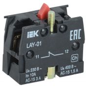 Блок контактный 1р для LAY5 KARAT IEK BDK11