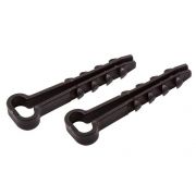 Дюбель-хомут 5-10 для плоского кабеля. черн. (уп.100шт) PROCONNECT T07-4621