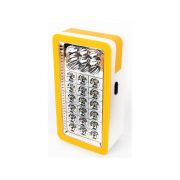 Фонарь LED56326 3XD 6 + 18LED кемпинговый рукоятка пластик. бел./желт. Ultraflash 14250
