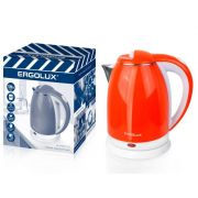 Чайник ELX-KS07-С37 ПРОМО чайник нерж.сталь/пластик 1.8л 220-240В 1500Вт орнаж./бел. ERGOLUX 13955