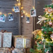 Прищепка деревянная «Звездочки» 16х4.5х1.3см бирюз. (уп.6шт) Neon-Night 504-033