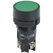 Кнопка SB-7 «Пуск» d22мм 1з+1р 0.6-10А 240В зел. IEK BBT40-SB7-K06
