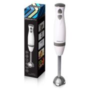 Блендер ELX-HB02-C31 2 скорости 500Вт 220-240В нерж.сталь бел./сер. Ergolux 13125