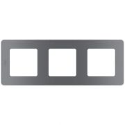 Рамка 3-м Inspiria дым. IEK 673957