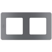 Рамка 2-м Inspiria дым. IEK 673947