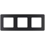 Рамка 3-м Inspiria антрацит IEK 673953