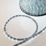 Шнур светодиодный Дюралайт фиксинг 2Вт 36LED/м бел.  (уп.100м) Neon-Night 121-125