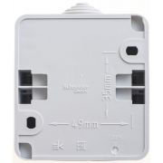 Выключатель 1-кл. ОП Этюд 10А IP44 10AX сер. SE BA10-041C