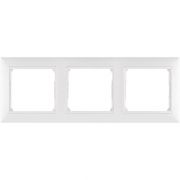 Рамка 3-м Valena горизонт. бел. IEK 774453