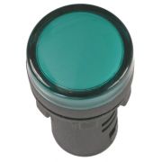 Лампа светосигнальная AD16DS d16мм 230В AC зел. KARAT IEK BLS10-ADDS-230-K06-16