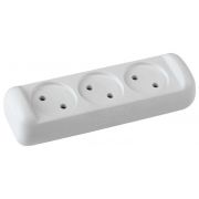 Колодка удлинителя 3-м без заземл. KX-3 Эра Б0028331