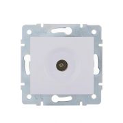 Розетка телевизионная оконечная TV СП Karina механизм бел. LEZARD 707-0288-130