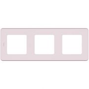 Рамка 3-м Inspiria роз. IEK 673954