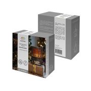 Камин светодиодный «Винтаж мини» 24.8х12.7х30см эффект живого огня USB и элементы питания 3хC (не в компл.) бронз. Neon-Night 511-023