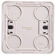 Переключатель проходной 1-кл. ОП Этюд 10А IP20 крем. SE BA10-004K