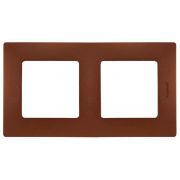 Рамка 2-м Etika какао IEK 672572