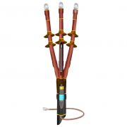 Муфта кабельная концевая наружн. установки 10кВ 10ПКНТпбН-3х(150-240)/800мм с болт. наконечн. Нева-Транс Комплект 22060015