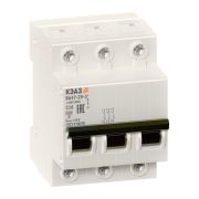 Выключатель автоматический модульный 3п C 32А 4.5кА ВА47-29-3C32-УХЛ3 КЭАЗ 141616