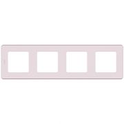 Рамка 4-м Inspiria роз. IEK 673964