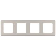 Рамка 4-м Inspiria шампань IEK 673968