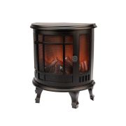 Камин светодиодный «Винтаж мини» 24.8х12.7х30см эффект живого огня USB и элементы питания 3хC (не в компл.) черн. Neon-Night 511-022